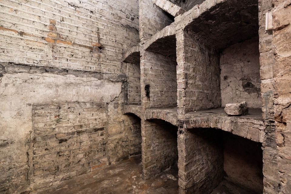 The basement storage vaults